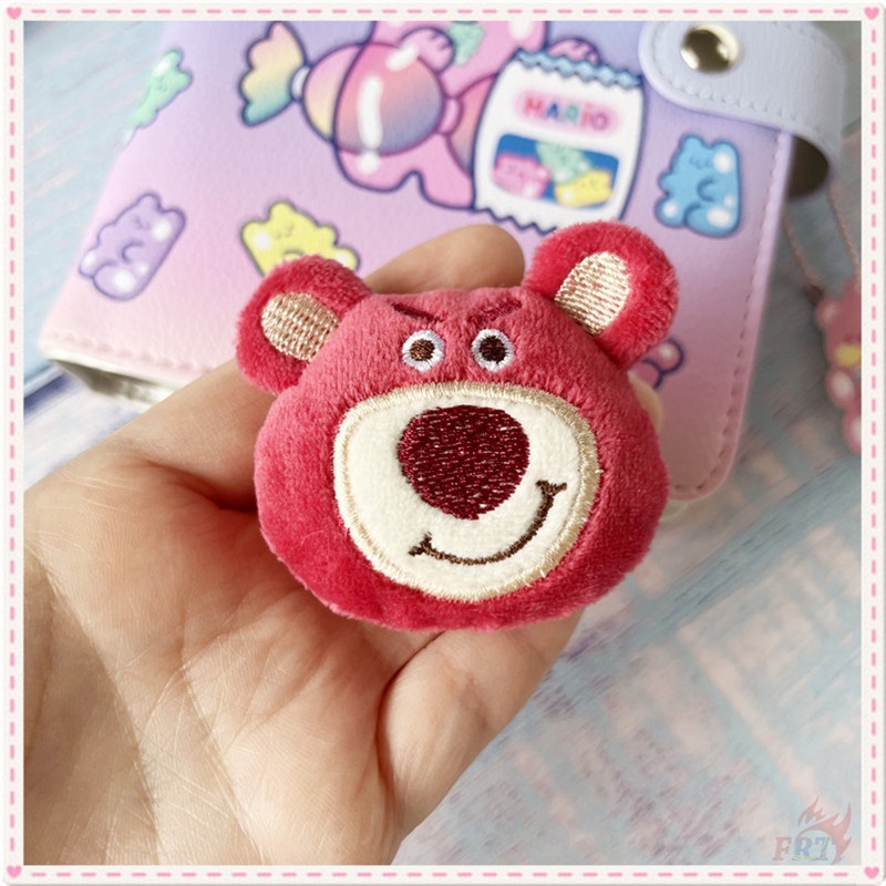 ★ Lotso Ghim Cài Áo Hình Nhân Vật Hoạt Hình Nhồi Bông Đáng Yêu ★ 1 Huy Hiệu Cài Áo Trang Trí Balo Hình Gấu/Gấu Lots-o' Dễ Thương