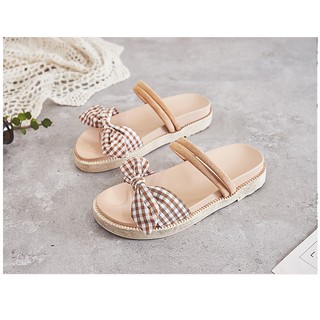 <ORDER> Dép Nơ Caro Cực Xinh
