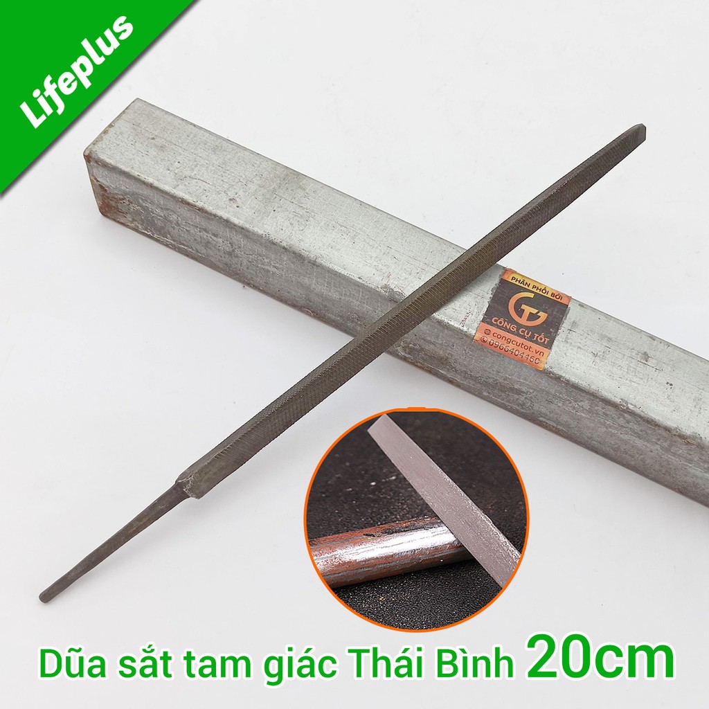 Dũa sắt tam giác thô Thái Bình
