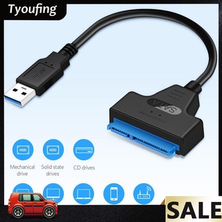 Cáp chuyển đổi USB 3.0 sang SATA 7 + 15Pin cho ổ cứng 2.5 inches SSD