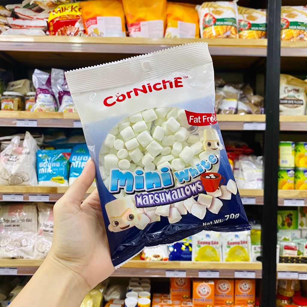 KẸO MARSHMALLOW MINI WHITE 70GR