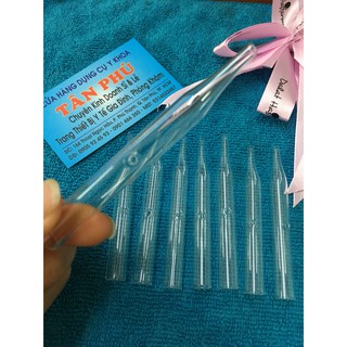 Ống hút mụn thủy tinh (Loại có lỗ)