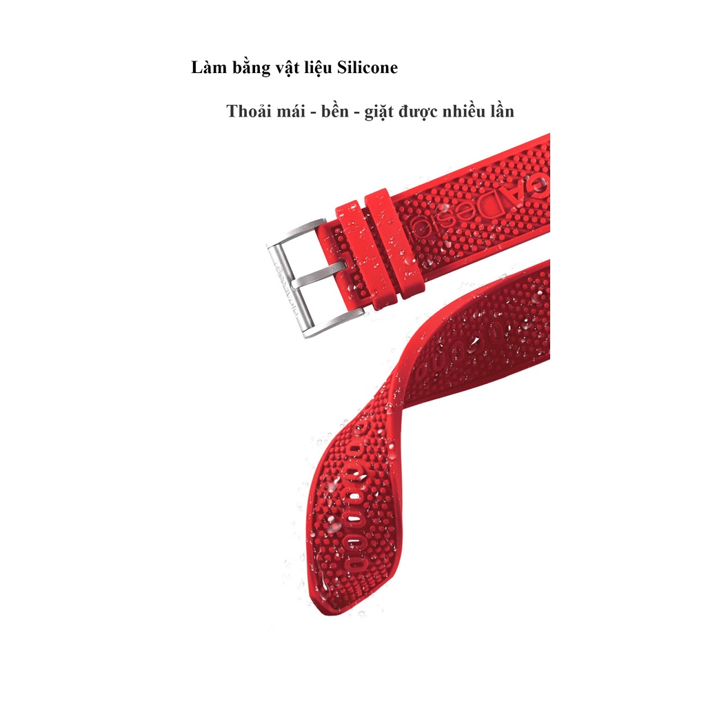 Dây đeo silicone đồng hồ CIGA Design