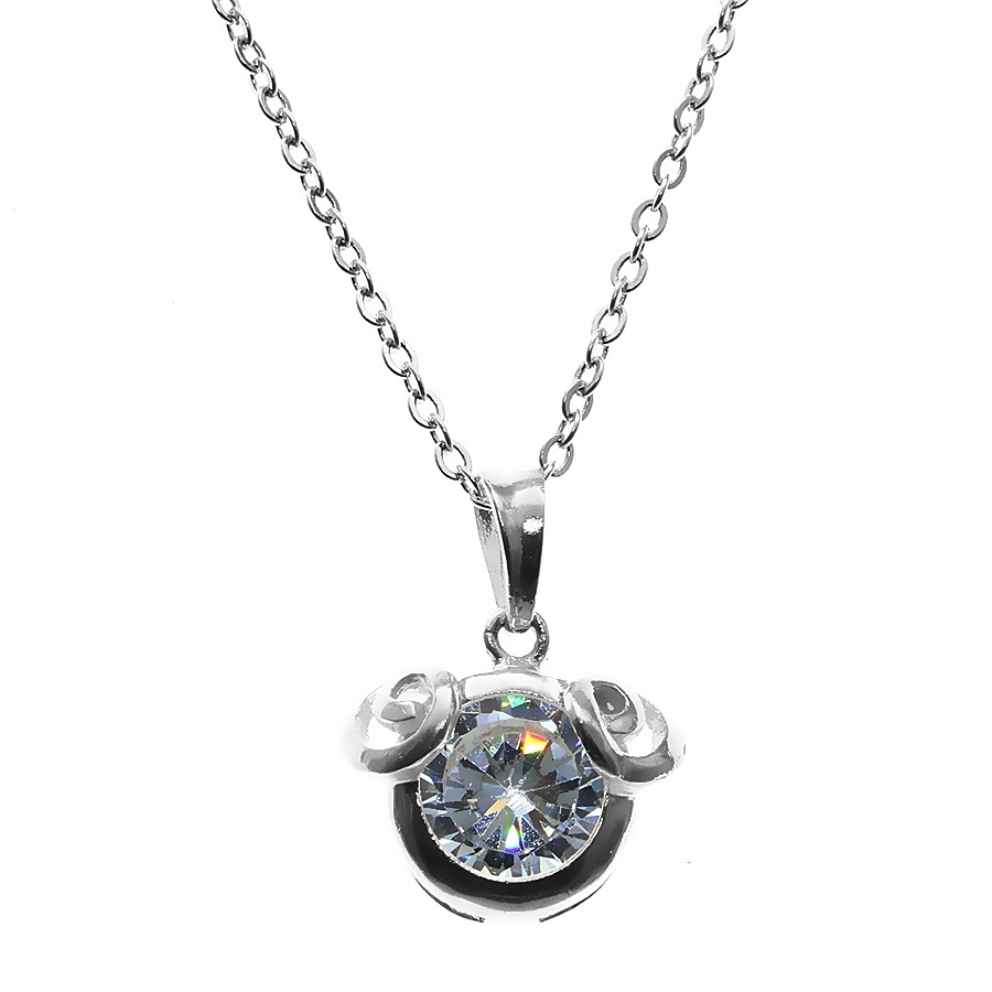 Dây Chuyền Nữ 12 Cung Hoàng Đạo Dương Cưu, Bạch Dương - Aries (21/3 - 19/4) BẠC HIỂU MINH ZDA-24