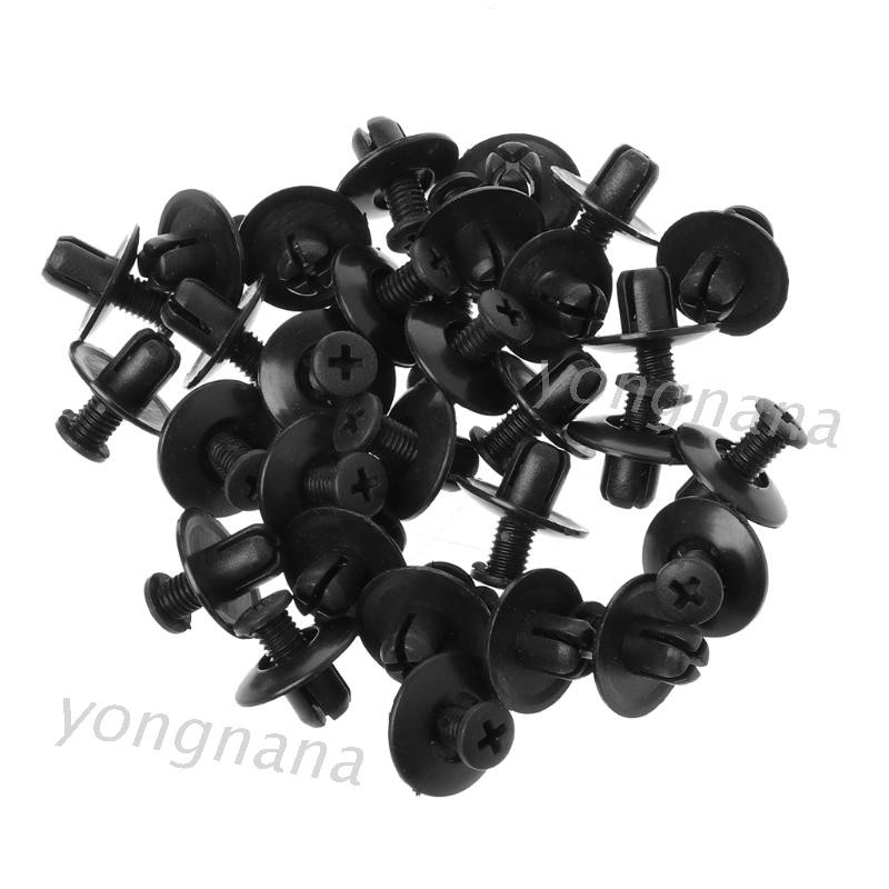 Bộ 30 Đinh Tán Phụ Tùng 8mm Cho Xe Hơi Honda Accord Civic Prelude