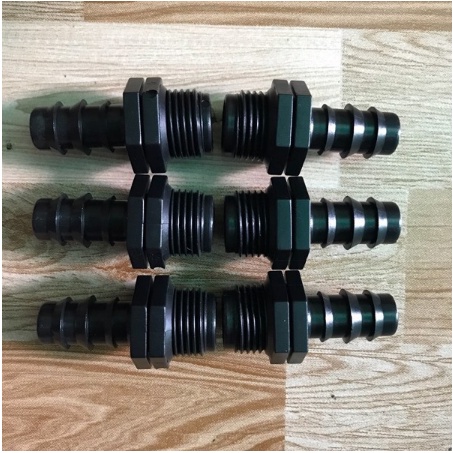 Nối ống PE 16MM ra ren ngoài 21mm PVC- Hệ thống tưới phun mưa