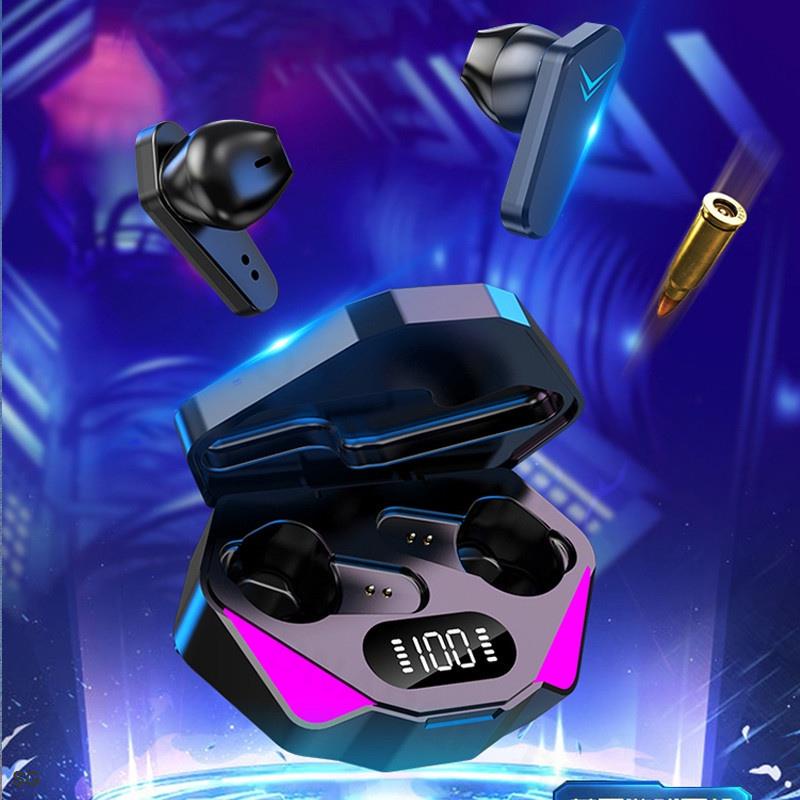 Tai Nghe Bluetooth Không Dây X15 Giảm Tiếng Ồn Kèm Mic Dùng Để Chơi game