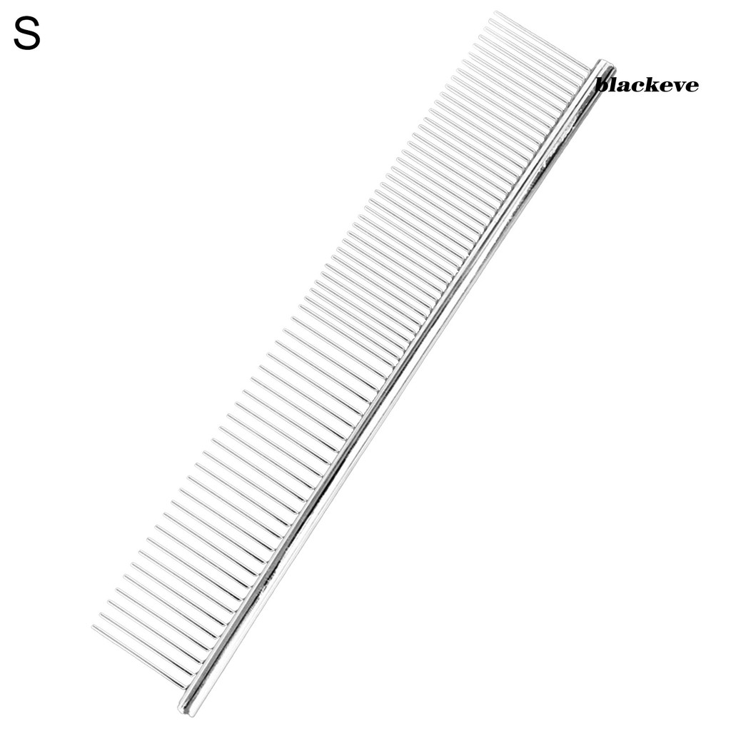 Lược chải lông bằng thép không gỉ chăm sóc thú cưng thoải mái tiện lợi 19cm