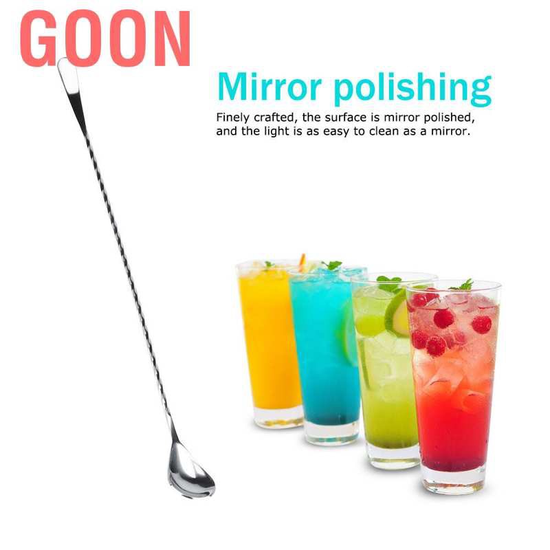 GOON Muỗng Khuấy Cocktail Bằng Thép Không Gỉ 304