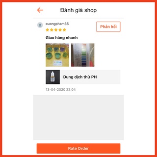 [Giá Sỉ ] Dung dịch đo độ Ph 10ml