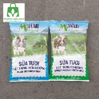 Sữa Tươi Tiệt Trùng Mộc Châu Túi 220ml date 2021