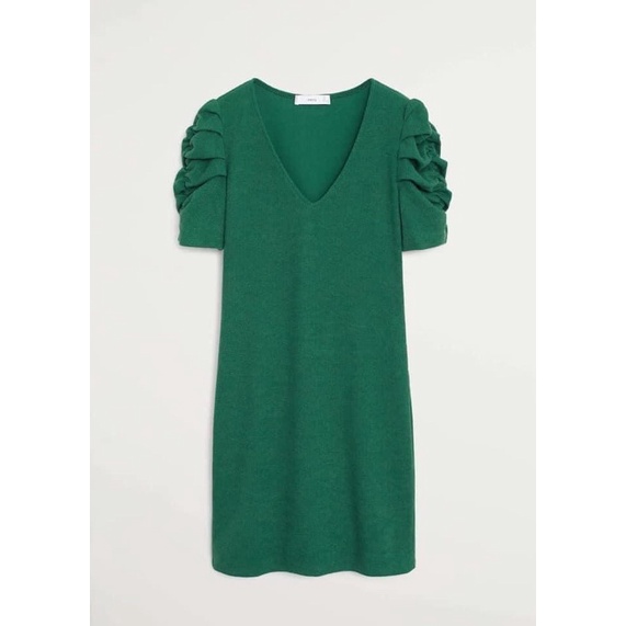 Váy mango xanh vợt sale