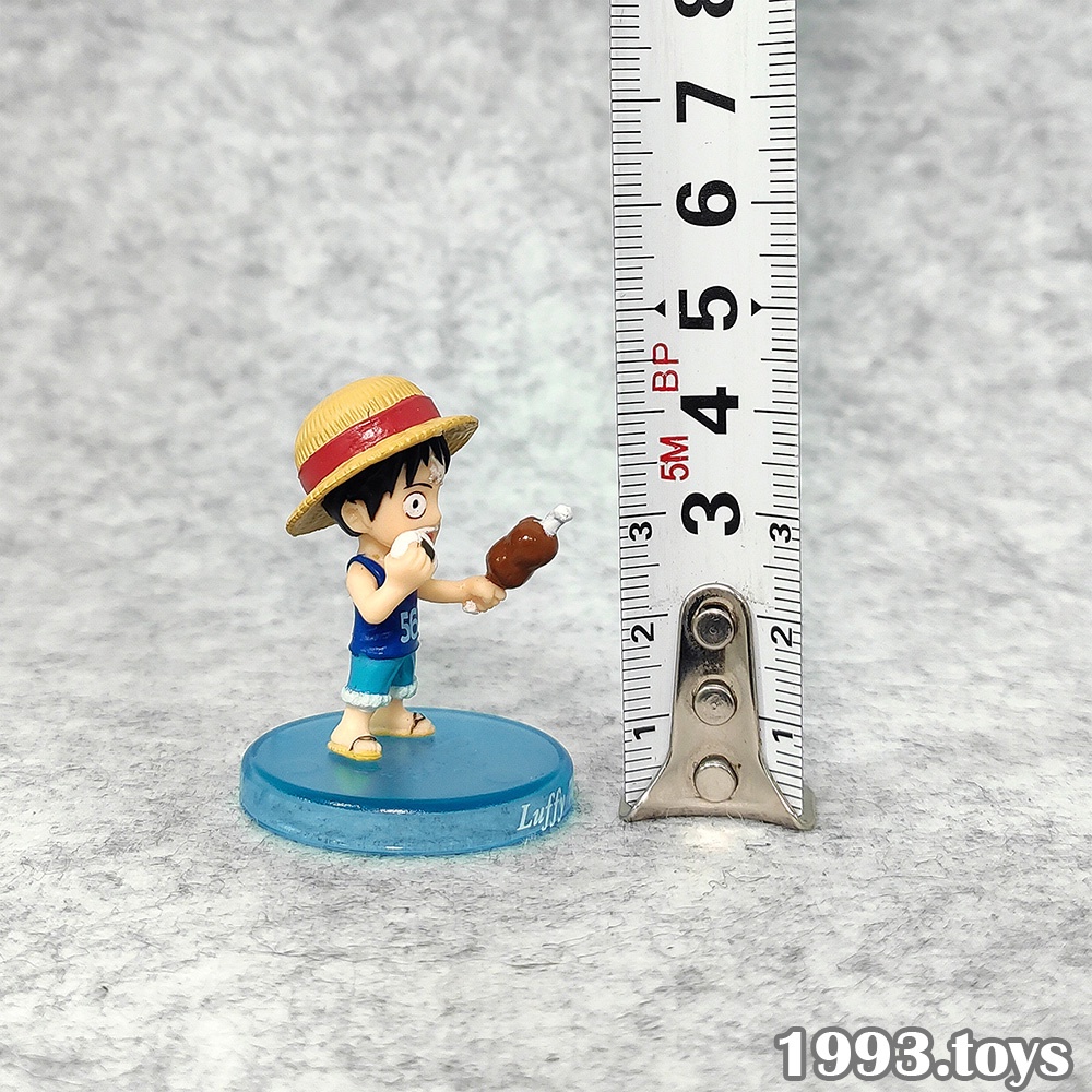 Mô hình chính hãng Bandai figure One Piece Collection Super Deformed SD Vol.17 FC17 - Luffy 7age (Áo xanh)