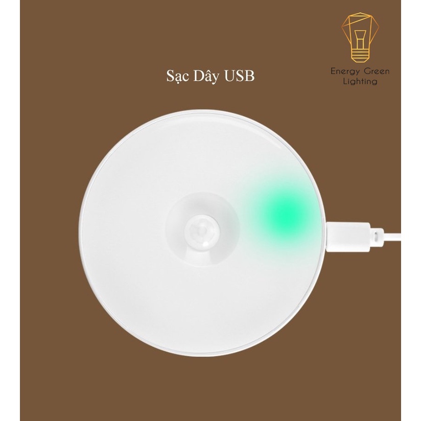 Đèn LED Cảm Biến Chuyển Động Thông Minh Energy Green Lighting G11 - Dán Tường Dán Tủ Tháo Rời Di Động Pin Sạc
