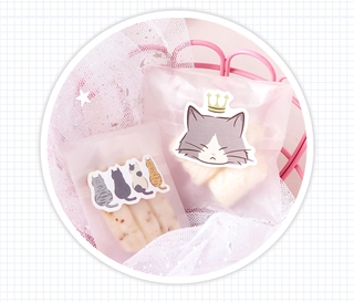 Set 45 miếng dán kiểu mèo dễ thương để trang trí