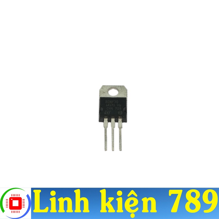 80NF70 STP80NF70 Mosfet N-CH 98A 68V TO-220 mới 100%- Linh Kiện 789