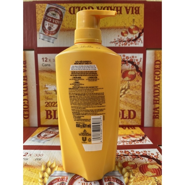 Chai Dầu Gội Sunsilk 650g