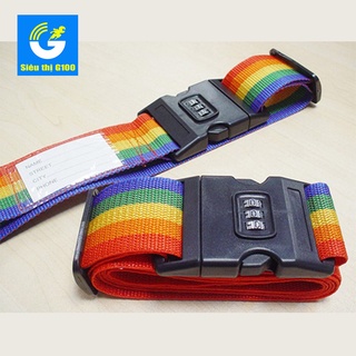 Đai vali có khóa số chống trộm 2m