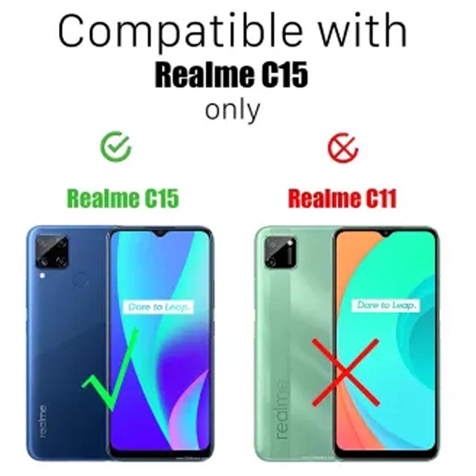 Ốp Điện Thoại Mềm Trong Suốt Cho Realme C55 C53 C33 C30s C30 C35 C31 C25y C20 C21y C25 C25s C21 C17 C15 C11 C12 C3