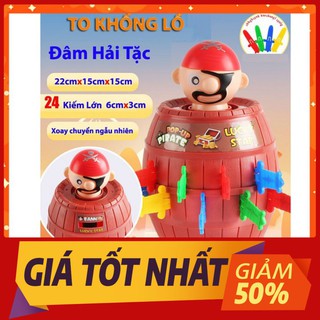 ✅FREESHIP 50K✅ Đồ Chơi Đâm Hải Tặc Loại Lớn 24 Phụ Kiện Cho Các Bé Chơi Đội Nhóm Vui Nhộn Cao Cấp
