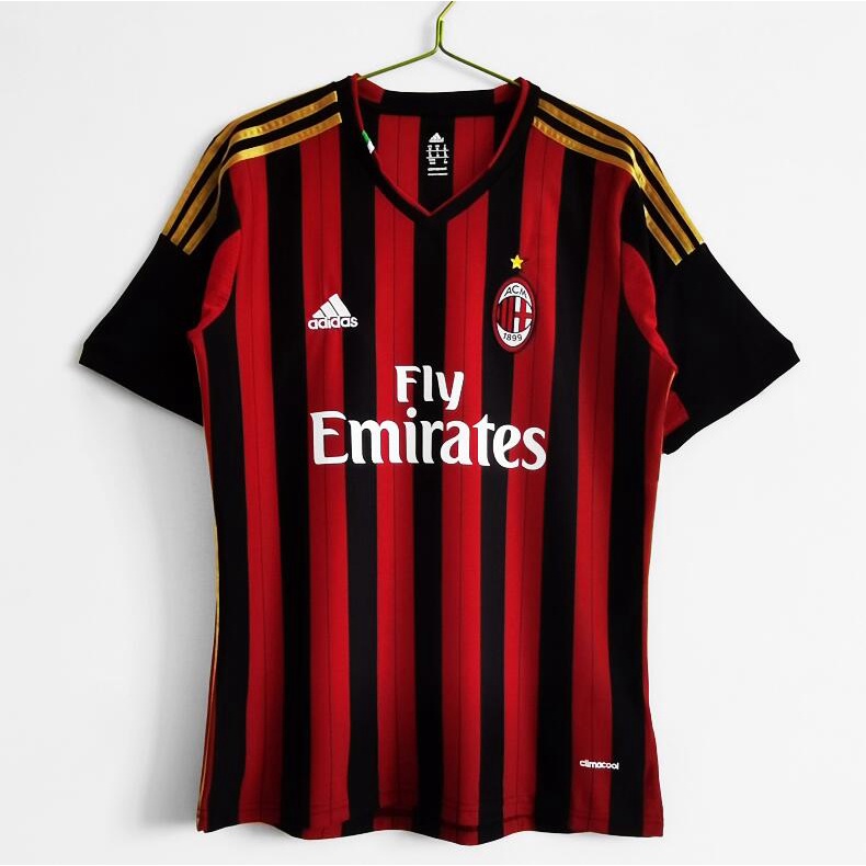 Áo Thun Đội Tuyển AC Milan Mùa Giải 2013-2014 Chất Lượng Cao