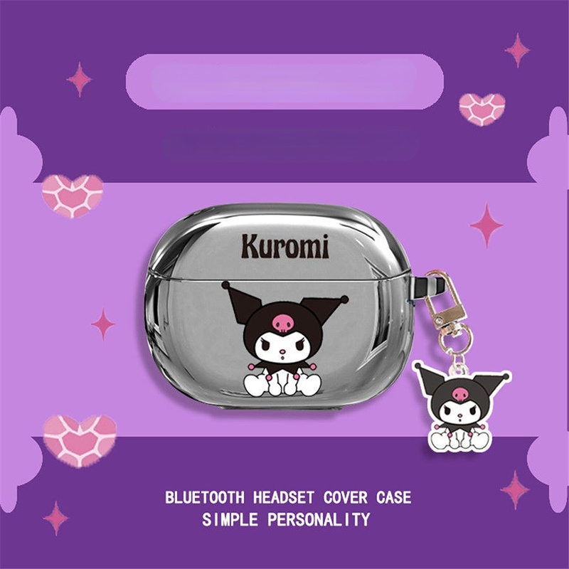 Sẵn Sàng! Vỏ Bảo Vệ Hộp Sạc Tai Nghe Xiaomi Buds 3 Pro Mạ Bạc Họa Tiết Hoạt Hình Dễ Thương