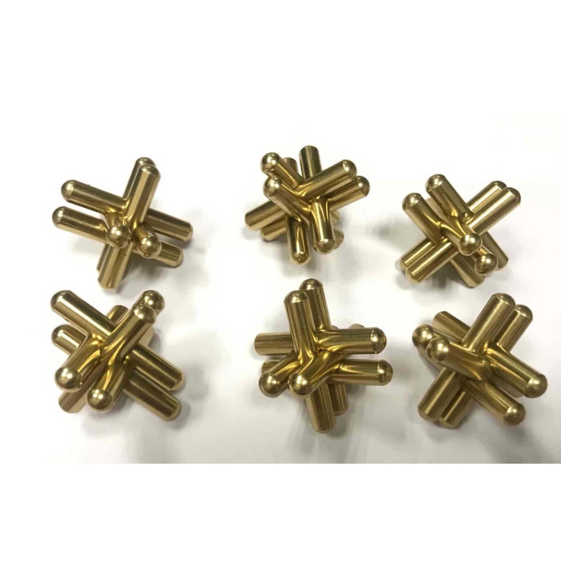 Đồ chơi trí tuệ_Thử thách trí não Monkey Brass Hanayama Puzzle_Hack não_IQ Toy_Giải đố_Thông minh_Phát triển Tư Duy