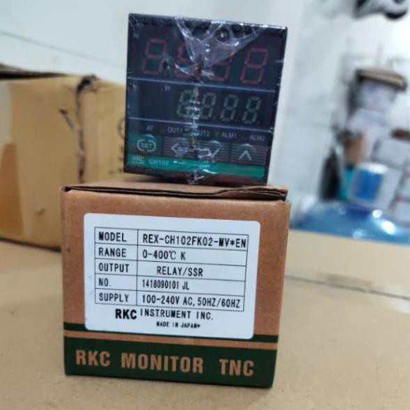 Đồng hồ nhiệt độ/ Bộ điều khiển nhiệt độ RKC REX CH102, CH402, CH702, CH902 Relay và SSR