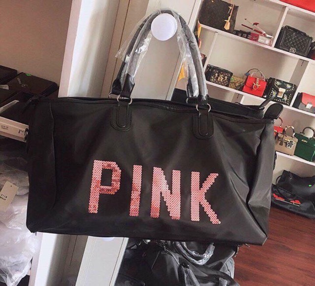 Túi du lịch Pink 💥FREESHIP 50K💥 TÚI DU LỊCH CAO CẤP DA QUẢNG CHÂU LOẠI 1  size đại VTH7