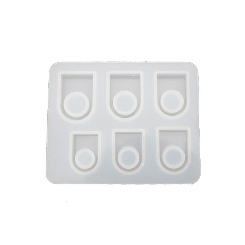 Khuôn làm trang sức nhẫn hình chữ nhật kích thước US 7-12 DIY