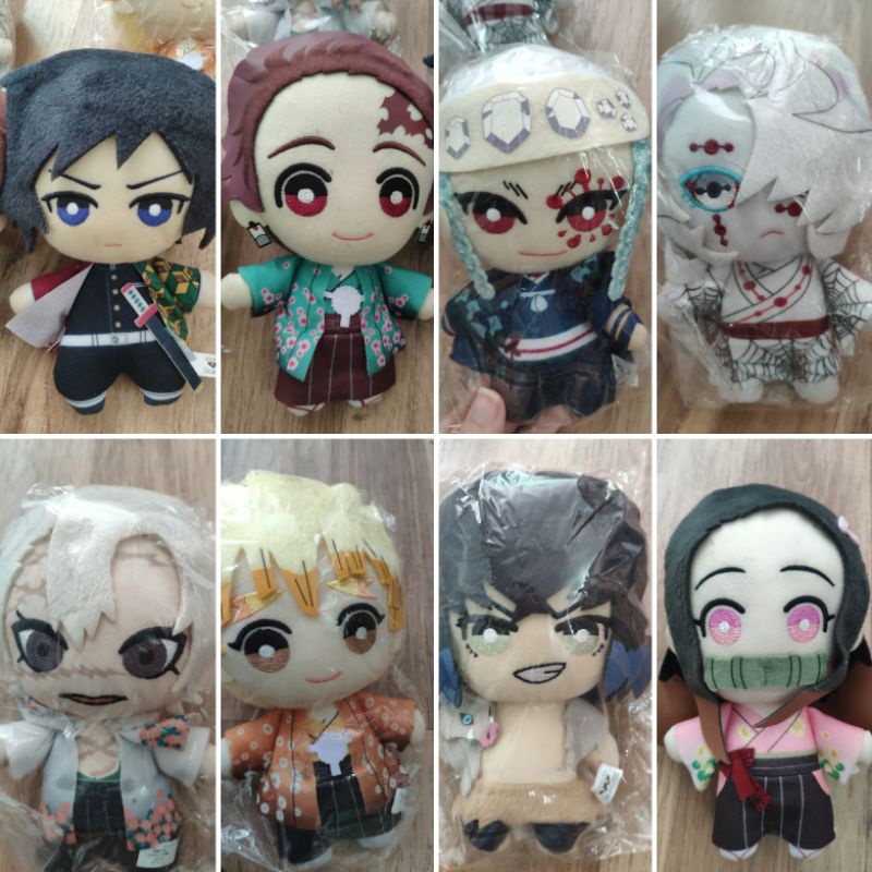 Thú bông móc khoá Rengoku, Tanjiro, Nezuko, Mitsuri Kimetsu no Yaiba chính hãng
