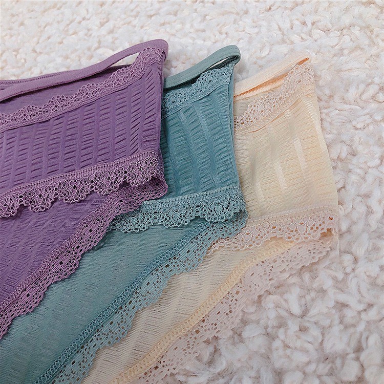 Quần lót ren sexy xuyên thấu đan dây viền ren cao cấp kiểu dáng gợi cảm quyến rũ cho nữ DOLLY SECRET QL037 | BigBuy360 - bigbuy360.vn