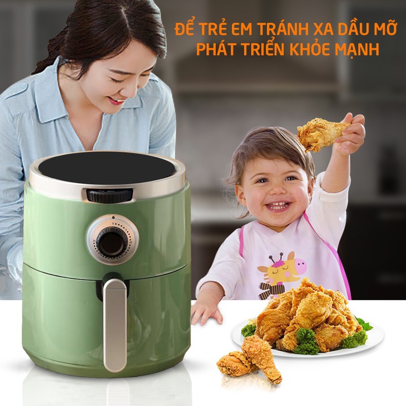 Nồi Chiên Không Dầu Vietstar PW-8063 Dung Tích 5.6 Lít