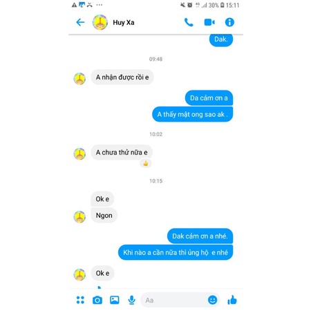 1 lit mật ong hoa cà phê nguyên chất