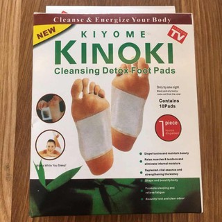 10 MIẾNG DÁN THẢI ĐỘC CHÂN KINOKI loại 1