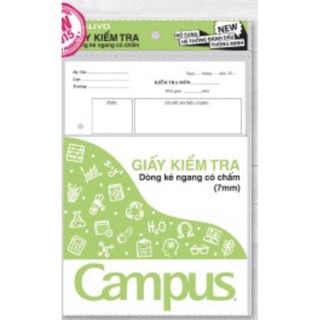 Giấy kiểm tra cấp 2 Campus ( Nhật Bản )