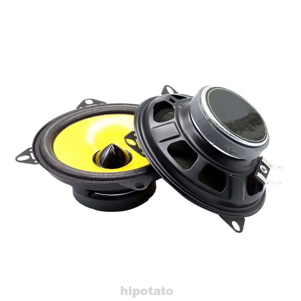 1 Cặp Loa Trong Suốt Hình Tròn 4 Inch Độ Nhạy Cao Kèm Ốc Vít