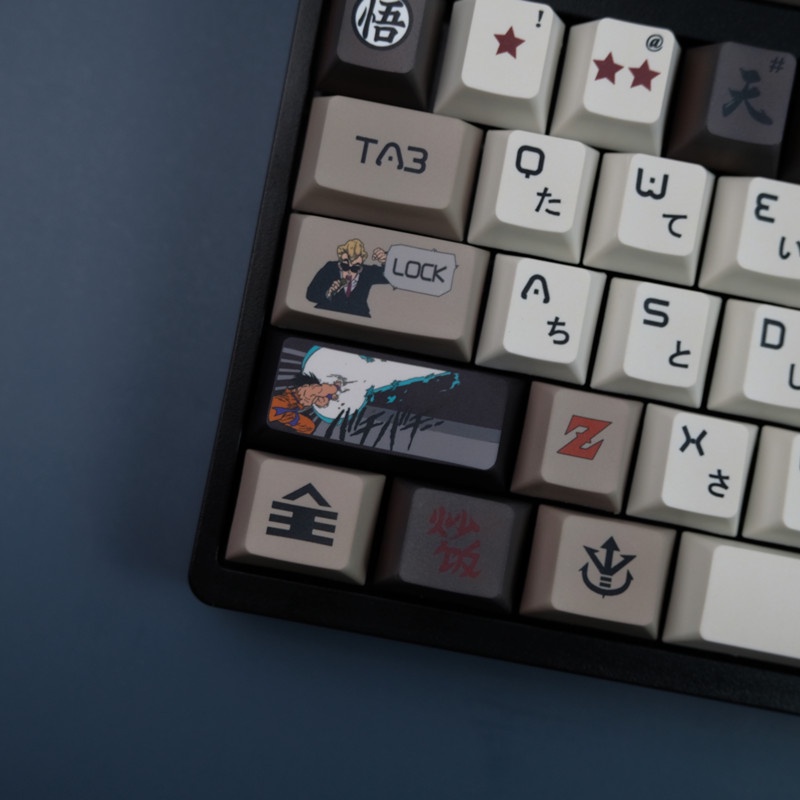 Keycaps bóng rồng GMK, Keycaps 135 phím Cherry Profile DYE-SUB Keycaps GMK cá nhân cho bàn phím cơ