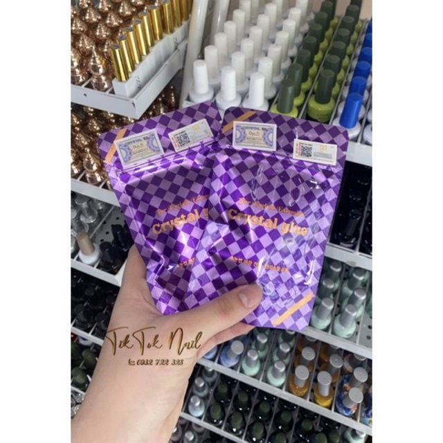 keo nối mi Crytal gule