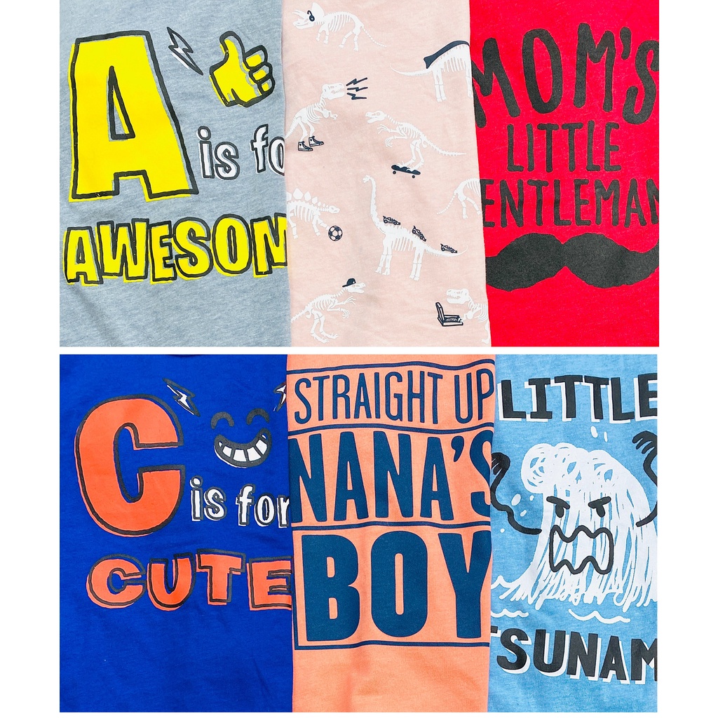 Áo thun bé trai size nhí 1-5 tuổi PLACE