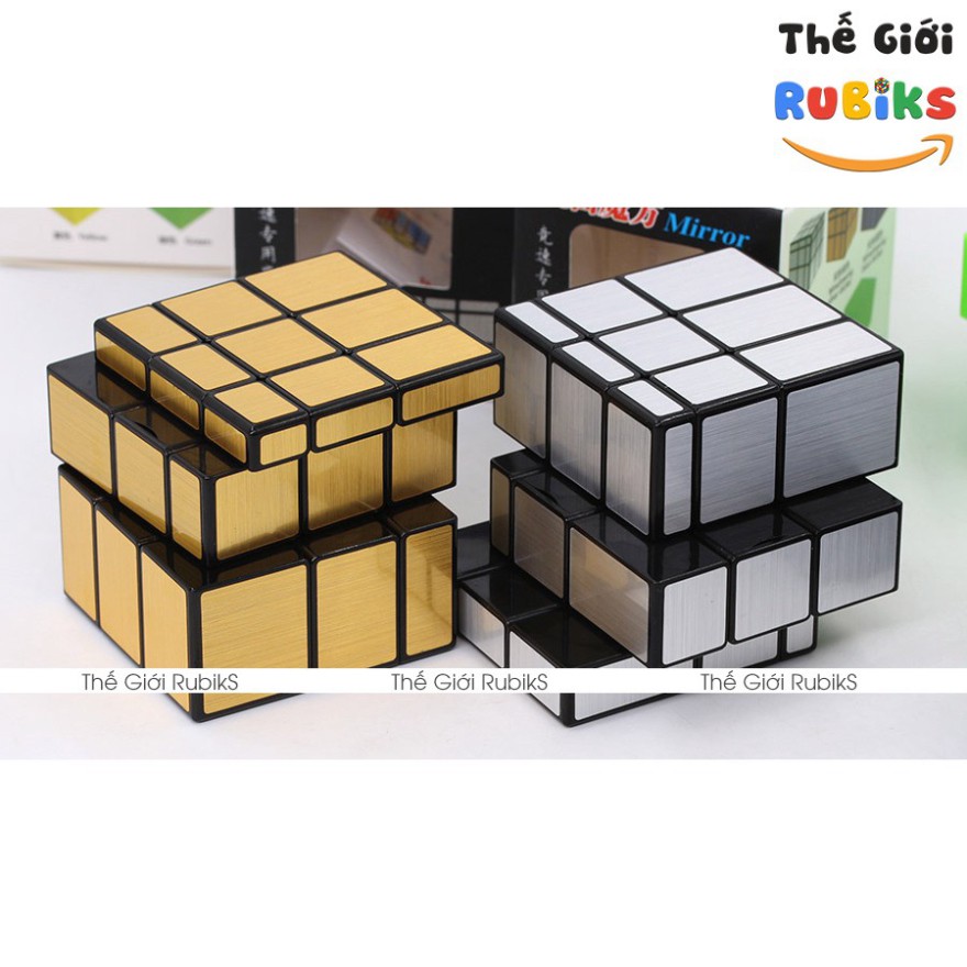 [Gan Style] Khối Rubik Biến Thể 6 Mặt - Qiyi Mirror 3x3x3 - Rubic Gương ShengShou 3x3