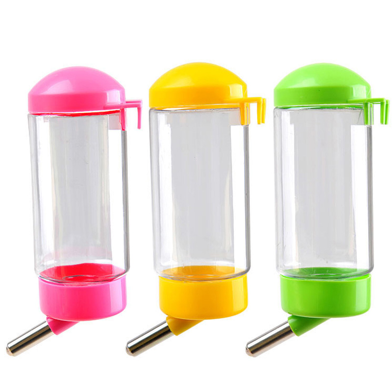 Bình Nước Nhựa 400ML Gắn Lồng Nuôi Chuột Hamster / Sóc Tiện Dụng