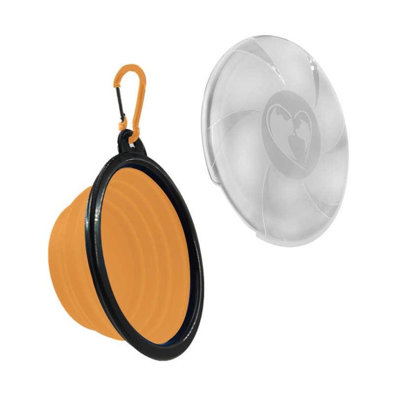 Tô Silicone Có Thể Gấp Gọn Đựng Thức Ăn Cho Thú Cưng