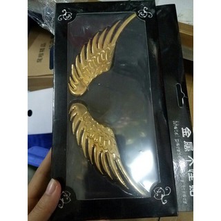 LOGO 3D ĐÔI CÁNH -DÁN CẠNH LOGO XE-Saleshops_ Auto