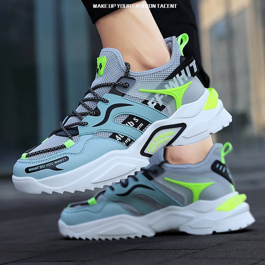 Giày sneaker nam phối màu TL951 Shop Thành Long chuyên giày thể thao nam | BigBuy360 - bigbuy360.vn