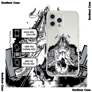 Ốp lưng Luffy Onepice kaido Iphone16prm, 15prm,15plus,15pro,15,14prm,14plus,14pro,14,13prm,13pro,13,12prm,12pro,12