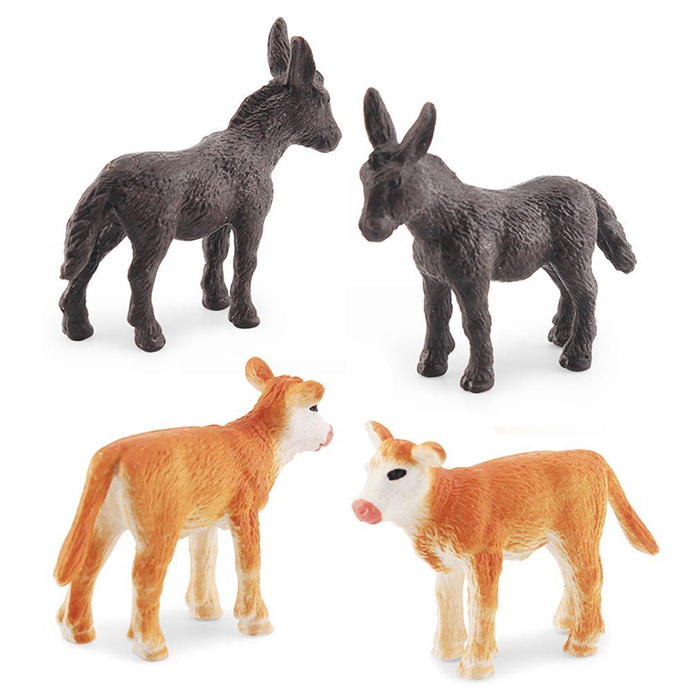 Set 12 Mô Hình Động Vật Đồ Chơi Đánh Lửa Cho Bé