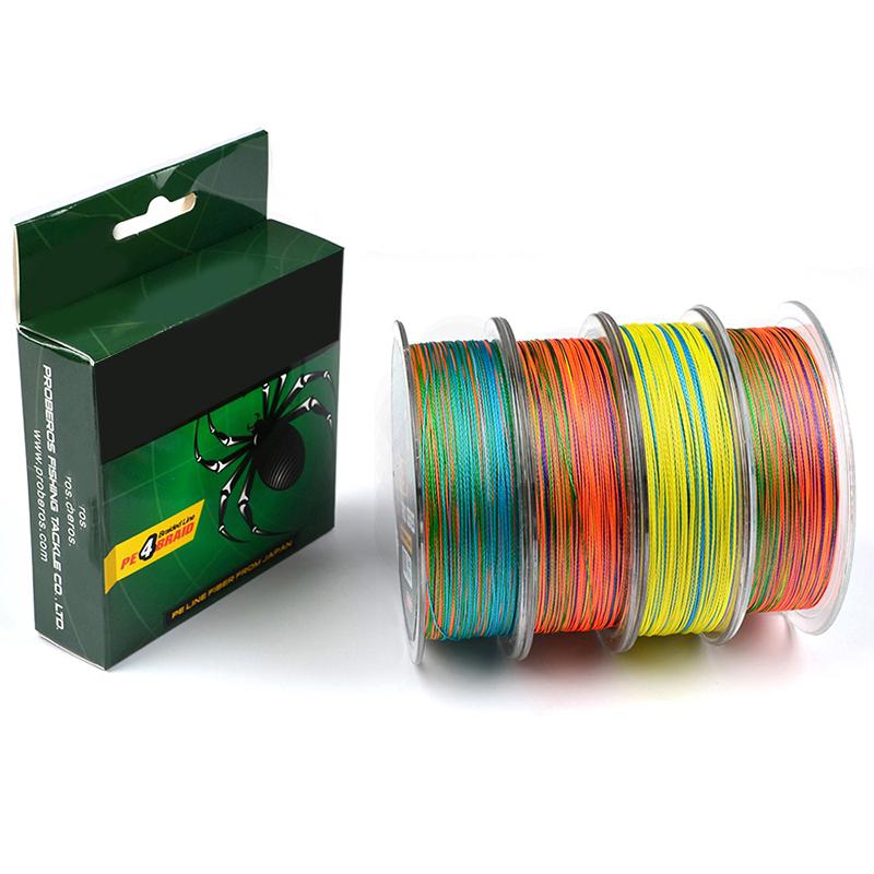 Cuộn dây câu cá 100m 5 màu chắc chắn
