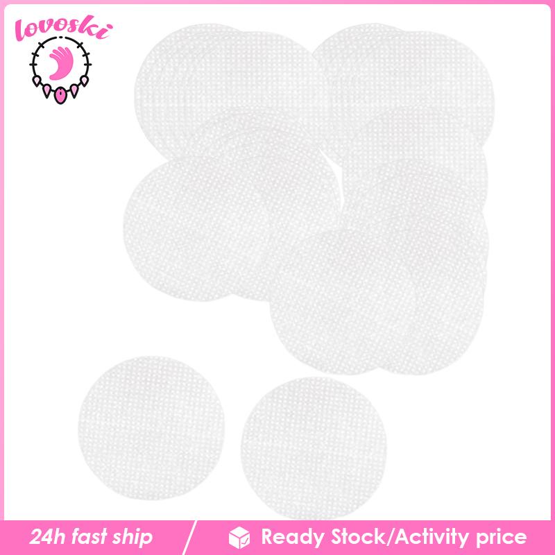 Bộ 60 Miếng Dán Núm Vú Giả Hình Tròn Màu Trong Suốt Chống Chảy Xệ Cho Nam Và Nữ