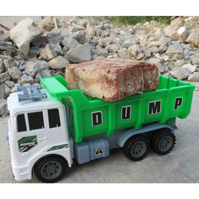 Xe đồ chơi công trình chạy đà cho bé